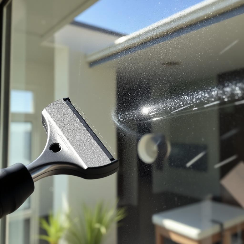 Streak-free window clean, Burleigh Heads